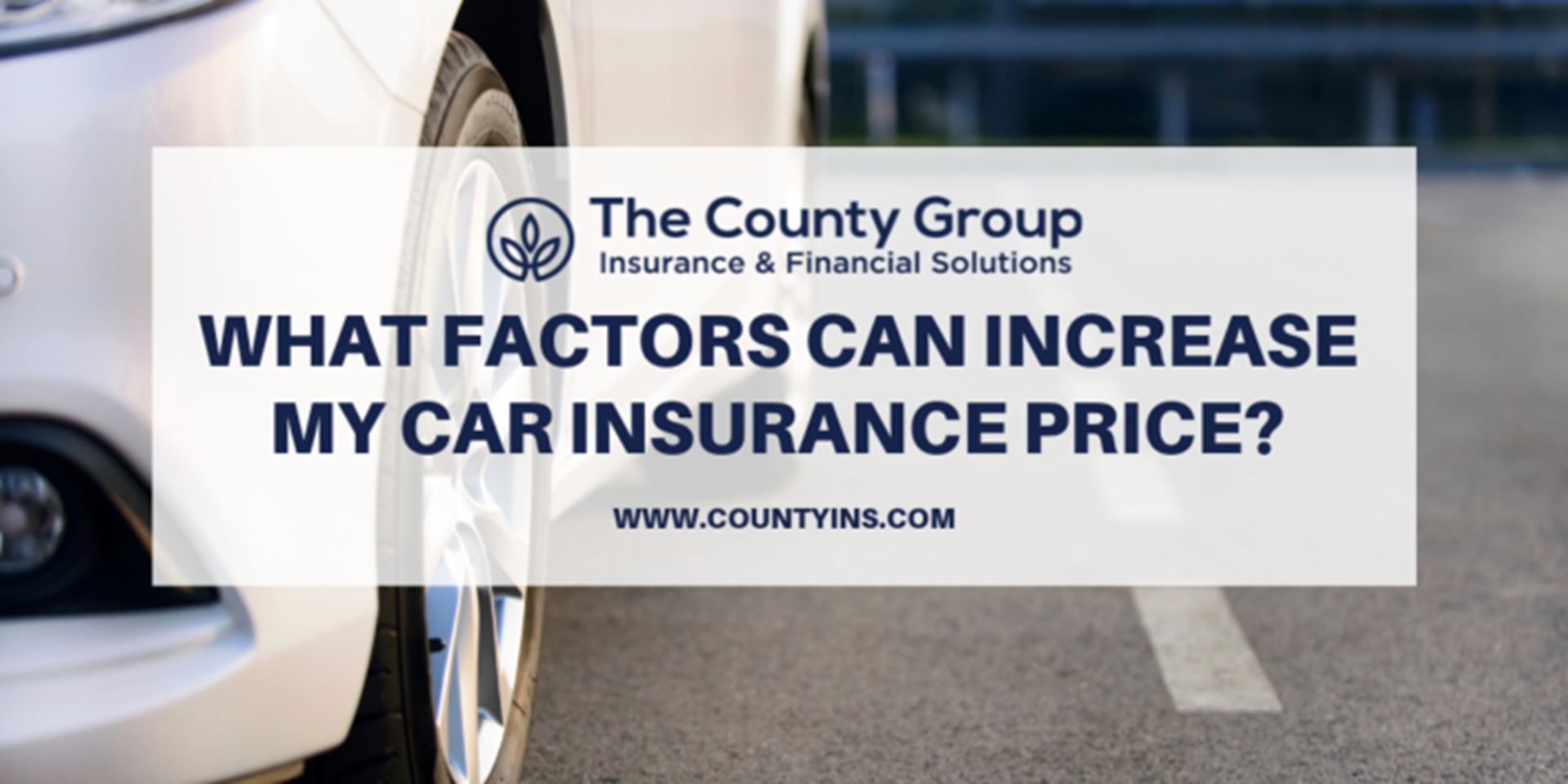 What factors can increase my car insurance price?